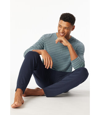 Schiesser Pyjama Heren Mineral Green