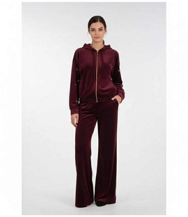 Twin-Set Homewear Set Red Wine