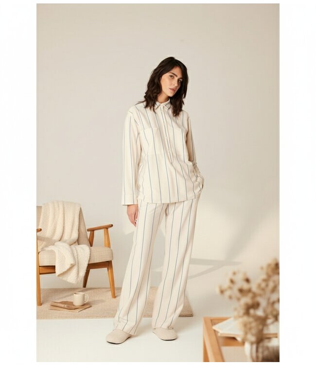 Pluto Carela Pyjama Champagne/ Smokey Blue