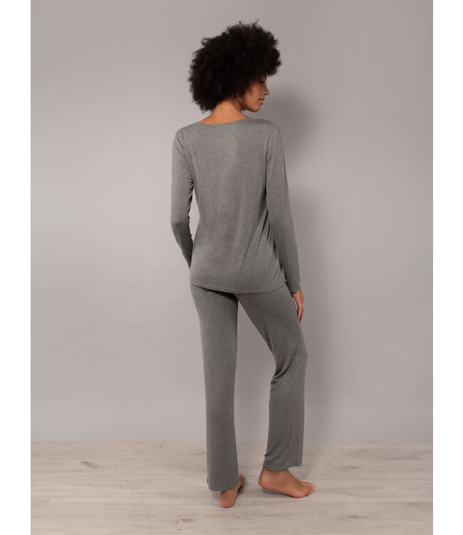 Macramé Pyjama Light Grey