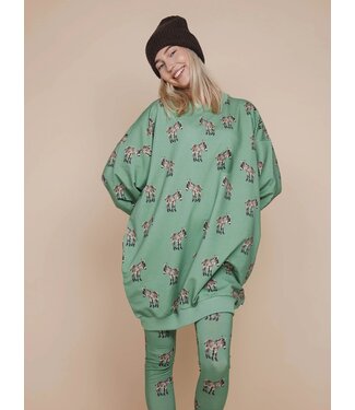Snurk Donkeys Sweater Dress Dames