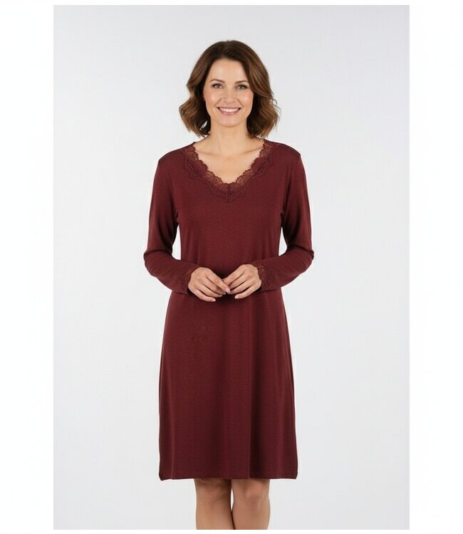 Twin-Set Nightdress Red Wine