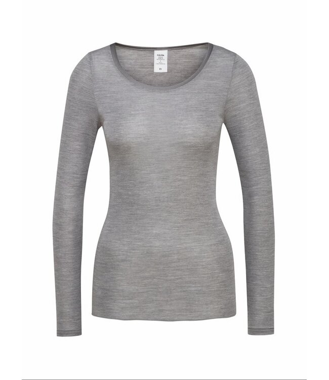 Calida Women's Daywear Wool&Silk Set Platin Mele