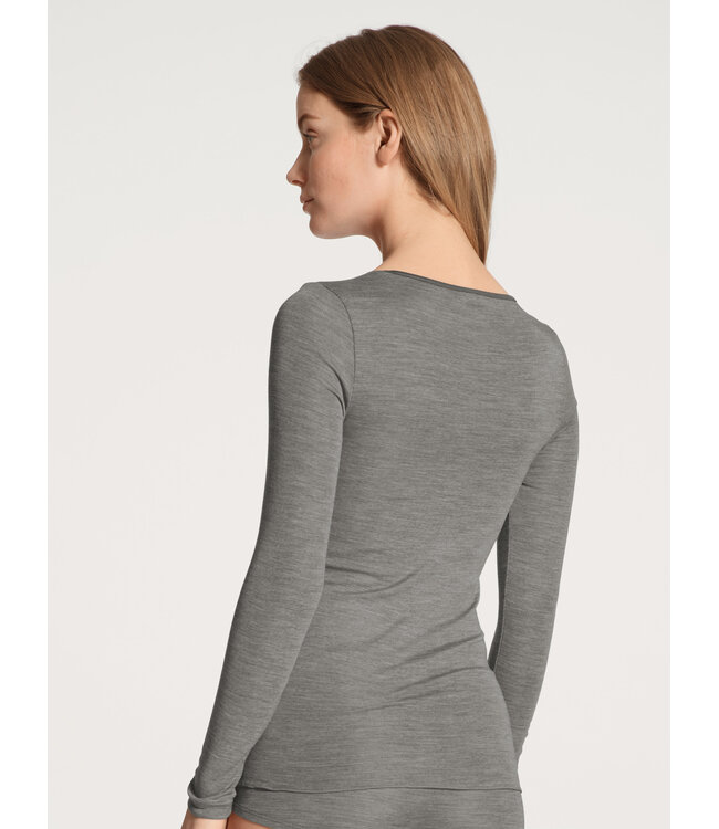 Calida Women's Daywear Wool&Silk Set Platin Mele