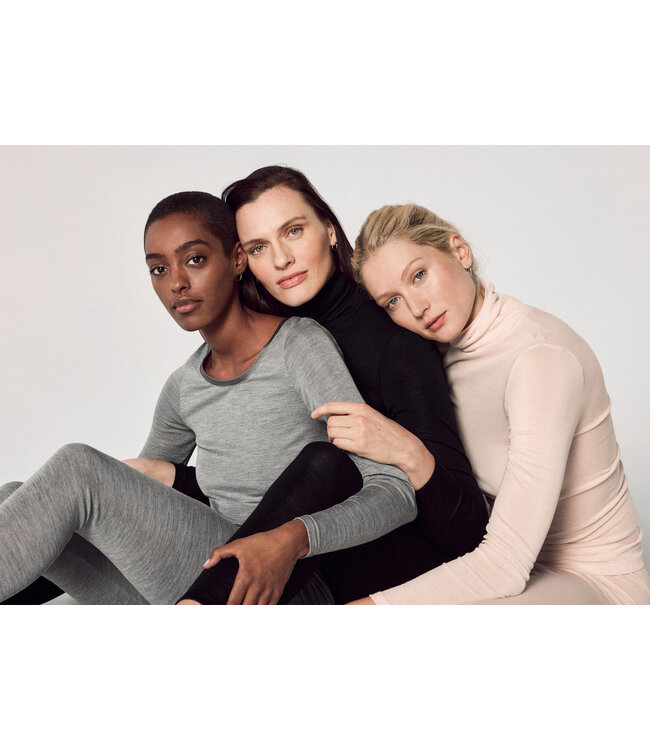 Calida Women's Daywear Wool&Silk Set Platin Mele