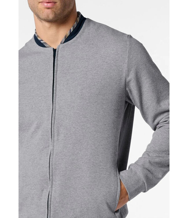 Perofil Felpa Homewear Set Grigio Melange