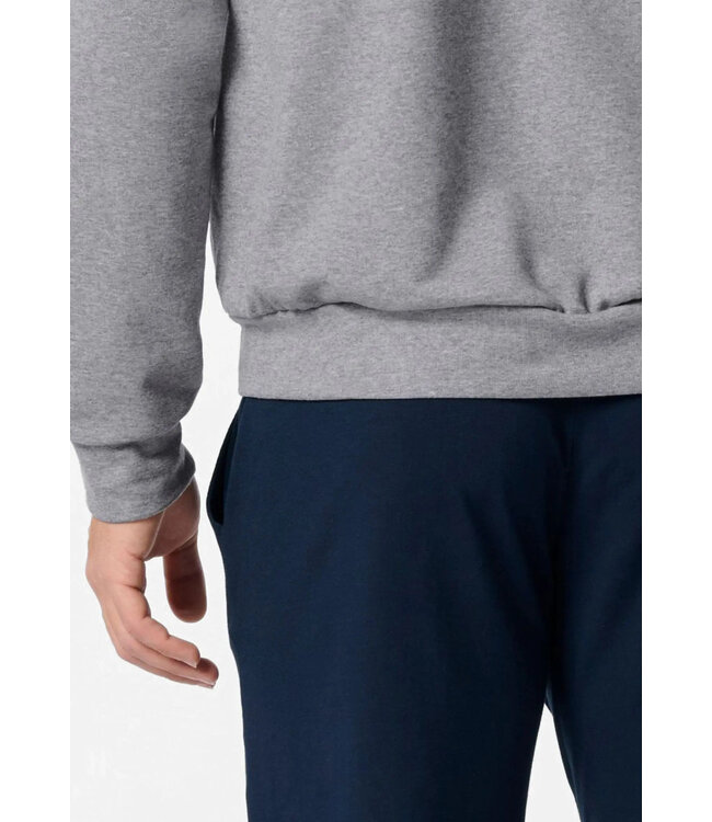 Perofil Felpa Homewear Set Grigio Melange