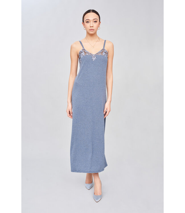 Flora Lastraioli Alessandra Nightgown Long Jersey Jeans