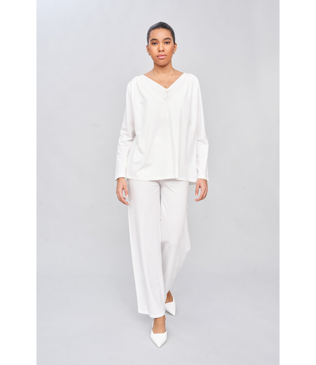 Flora Lastraioli Sofia Pyjama Jersey Black