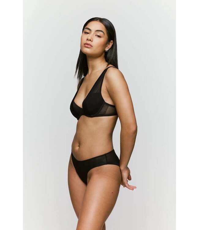 SARDA Chalmers Padded Plunge Bra Black