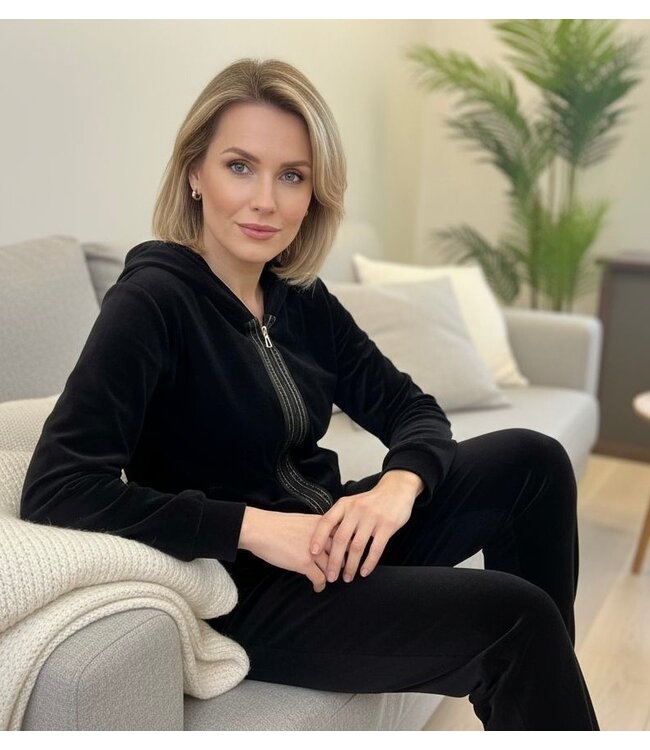 Homewear Set Velvet Black