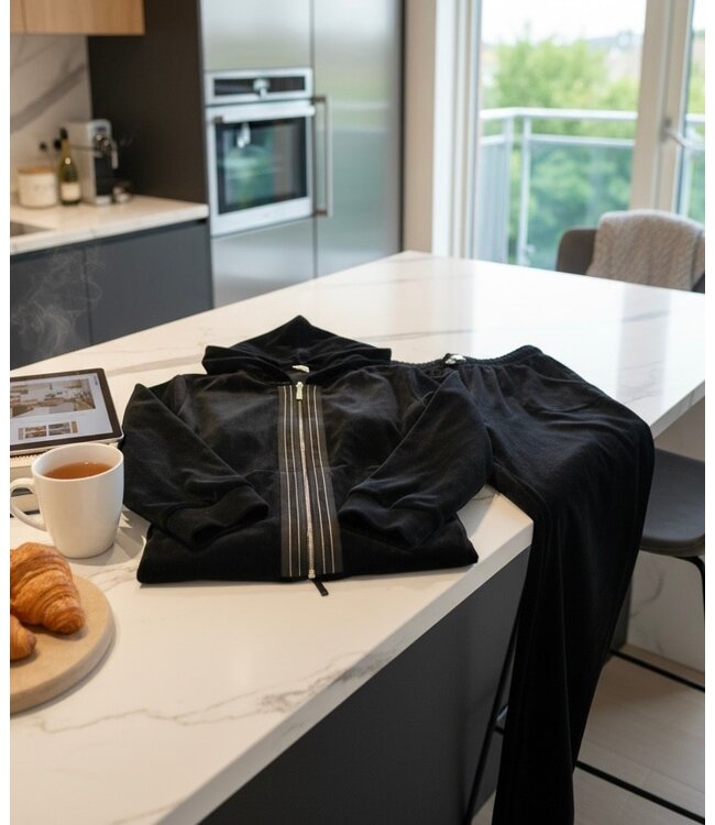 Homewear Set Velvet Black