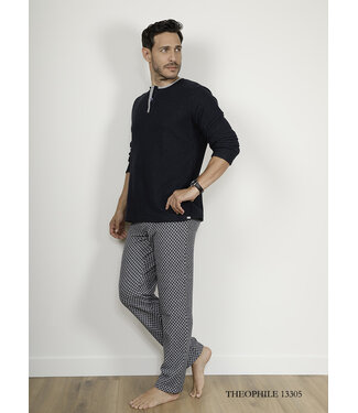 Pilus Teophile Pyjama Blue Marine