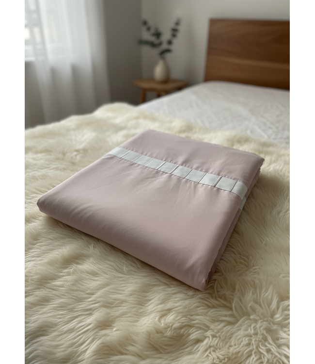 SognoBlu Piano Satijn Dekbedovertrek