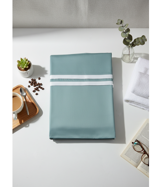 SognoBlu Salina Dekbedovertrek Green / Ivory