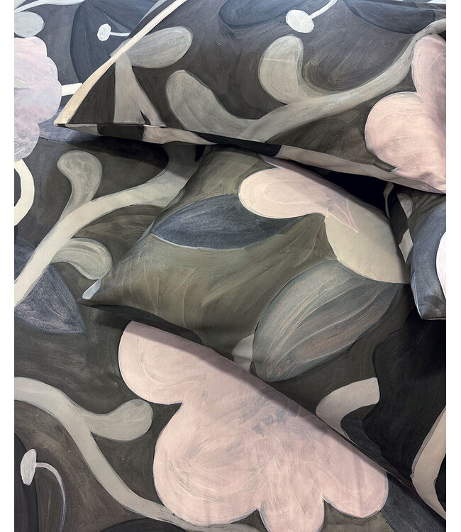 Bliss Dekbedovertrek Satijn Rovere Kaki