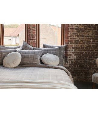 Passion Home Linen Joss Flanel Dekbedovertrek Brown