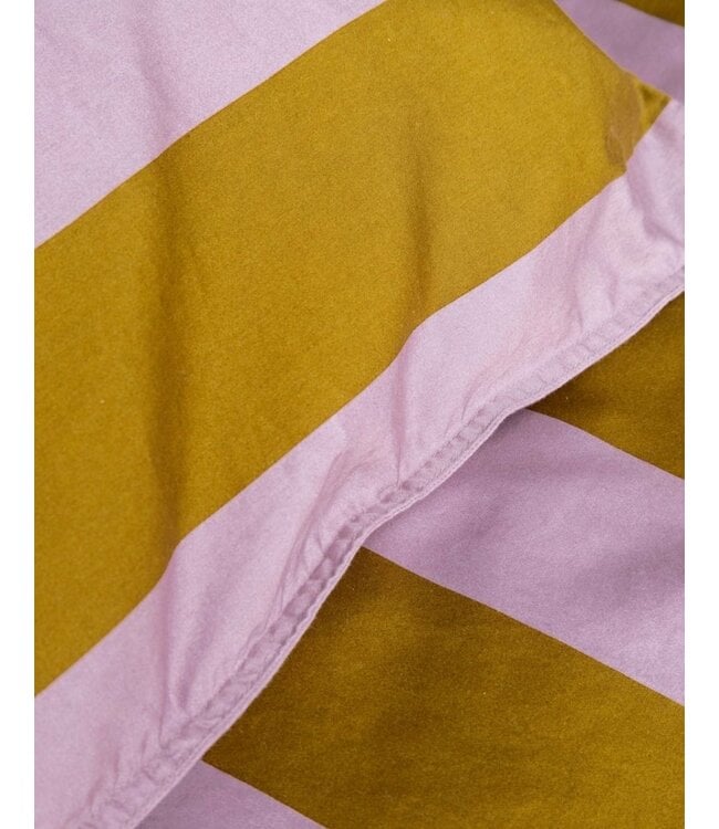 Essenza Dekbedovertrek Minte Stripe Pale Purple-Olive
