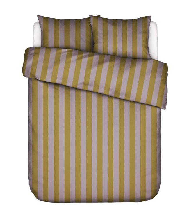 Essenza Dekbedovertrek Minte Stripe Pale Purple-Olive