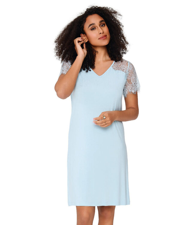 Lingadore Nightdress Pastel Blue