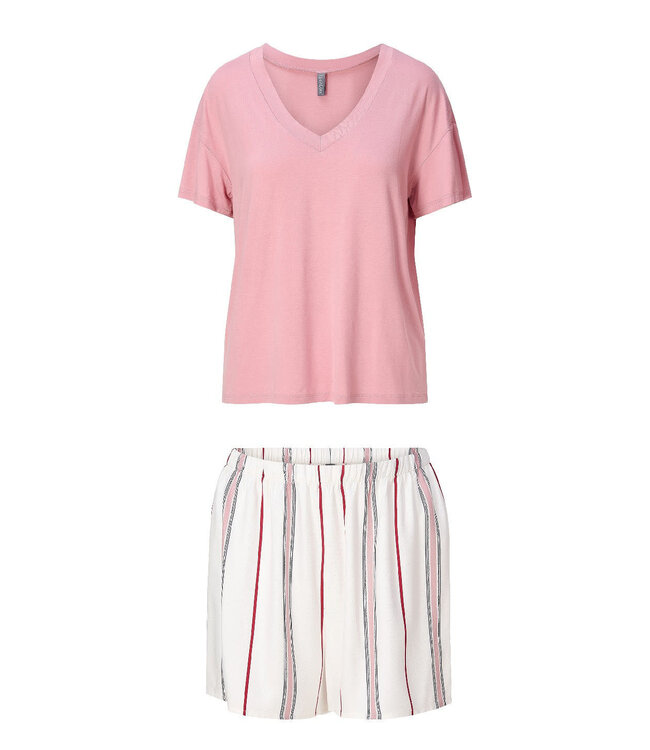 Lingadore Shortama Set Pink Print