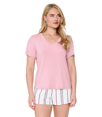 Lingadore Shortama Set Pink Print