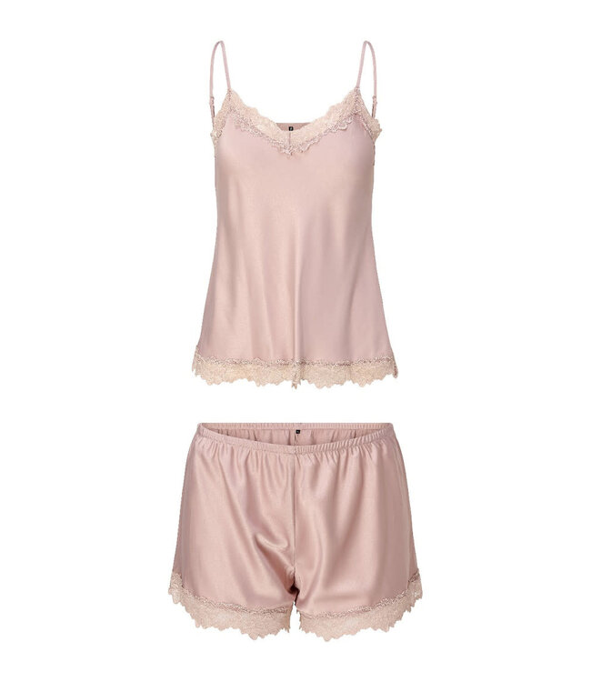 Lingadore Shortset With Lace Shadow Grey