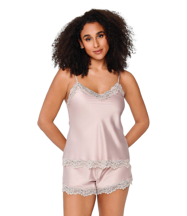 Lingadore Shortset With Lace Shadow Grey