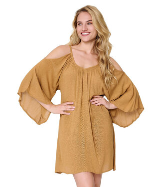 Lingadore Tunic Long Sleeve Brown Sugar