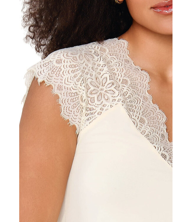 Lingadore Nightwear Set With Lace Pearled Ivory