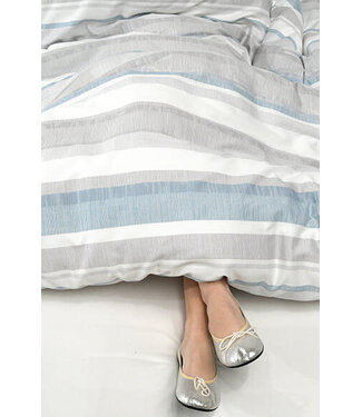 Passion Home Linen Scandi Stripe Dekbedovertrek Jeans