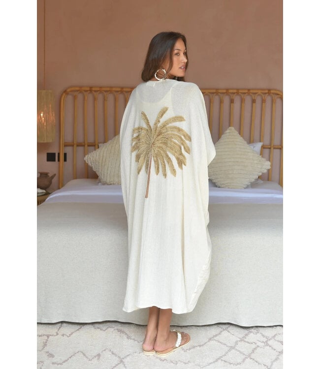 Hot Lava Palm Nomada Kimono Naturel
