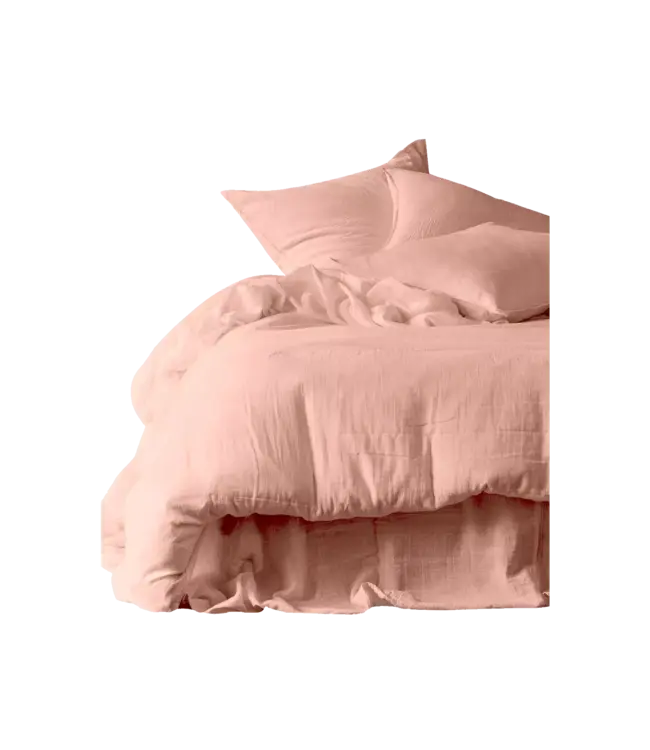 Haomy Mykonos Tetra Dekbedovertrek Set Blush