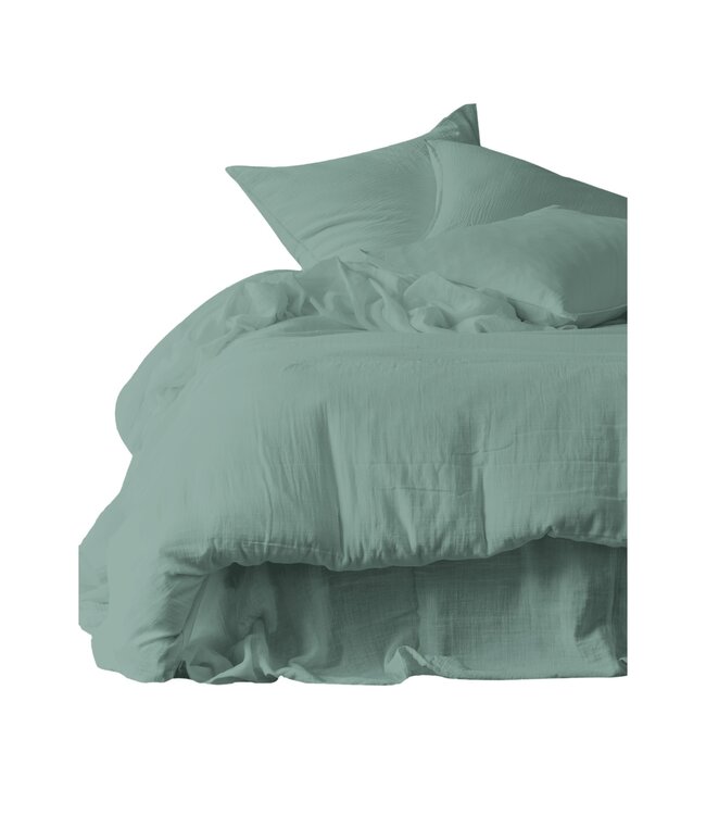 Mykonos Tetra Dekbedovertrek Set Celadon