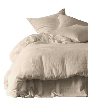 Haomy Mykonos Tetra Dekbedovertrek Set Craie