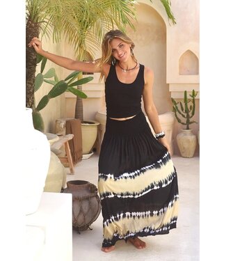Hot Lava Rosa Arezzo Skirt Black
