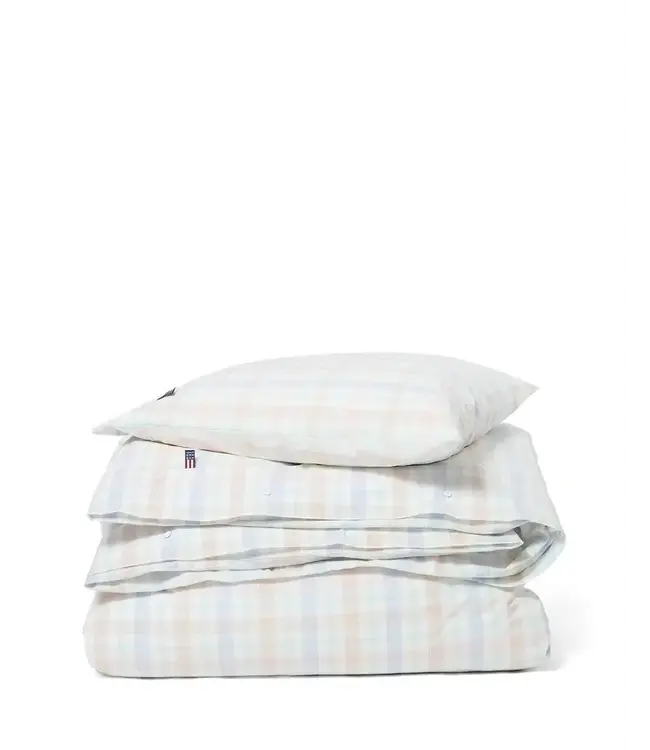 Lexington Company Poplin Percale 200TC Dekbedovertrek Multi Checked
