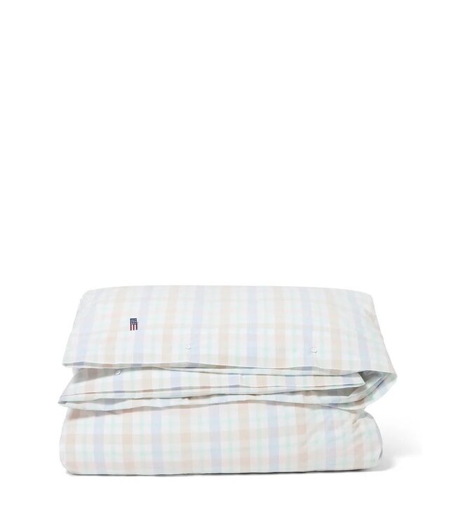 Lexington Company Poplin Percale 200TC Dekbedovertrek Multi Checked