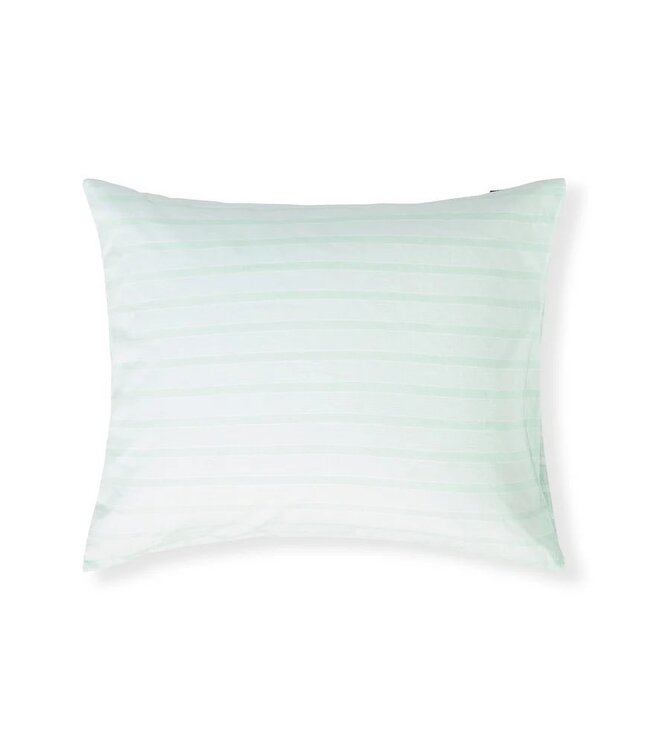 Lexington Company Poplin Percale 200TC Dekbedovertrek White/Green Stripe