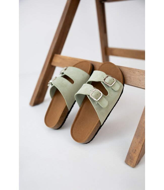 Isola Slippers Green
