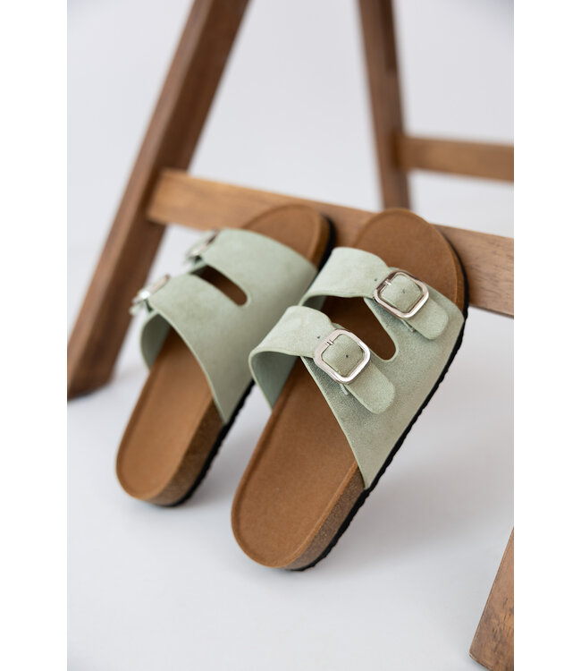 Isola Slippers Green