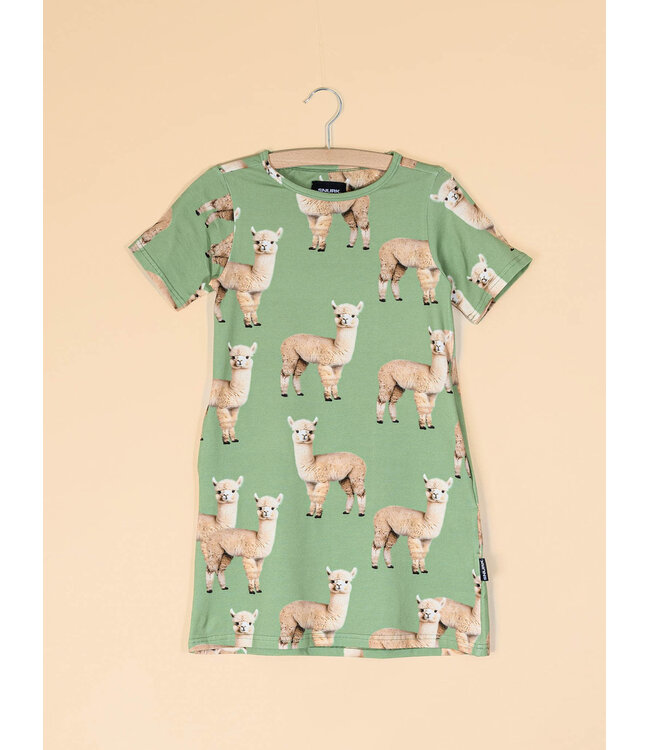 Snurk Alpaca Meadow T-Shirt Dress Kids