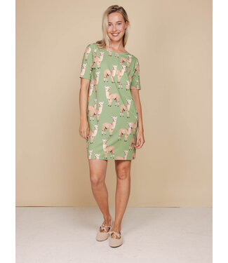 Snurk Alpaca Meadow T-Shirt Dress Women