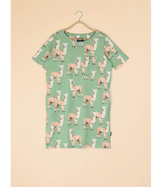 Snurk Alpaca Meadow T-Shirt Dress Women