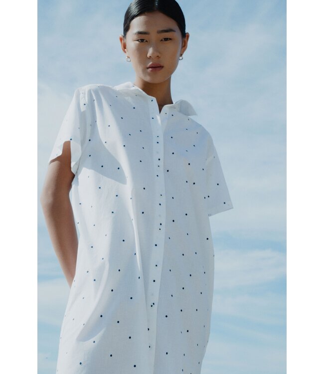 Pluto Genoa Woven Nightdress Polka Dot