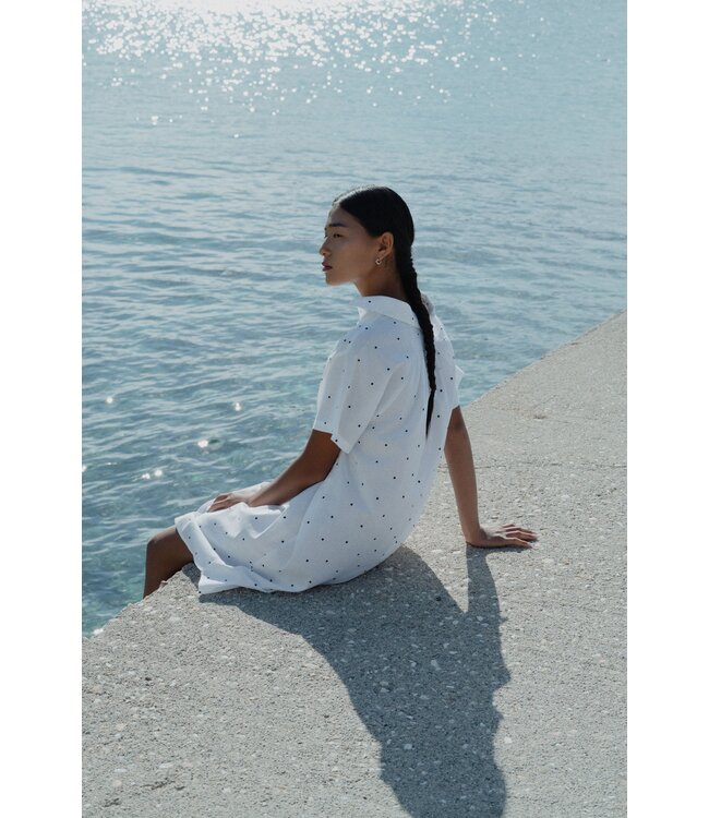 Pluto Genoa Woven Nightdress Polka Dot