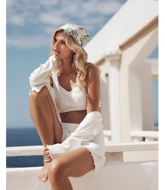 Lingadore Nightwear Singlet&Short Set Off-White