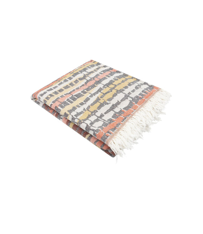 Zus en Zomer Hammam Towel Elif Bordeaux