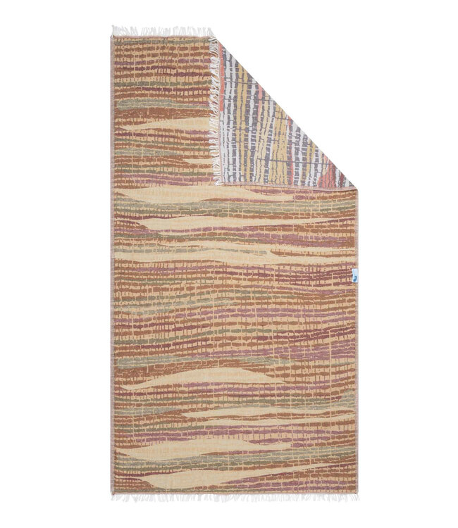 Zus en Zomer Hammam Towel Elif Bordeaux