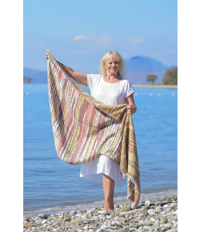 Zus en Zomer Hammam Towel Elif Bordeaux